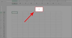 Hình ảnh trang tính Excel được đánh số thứ tự thành công