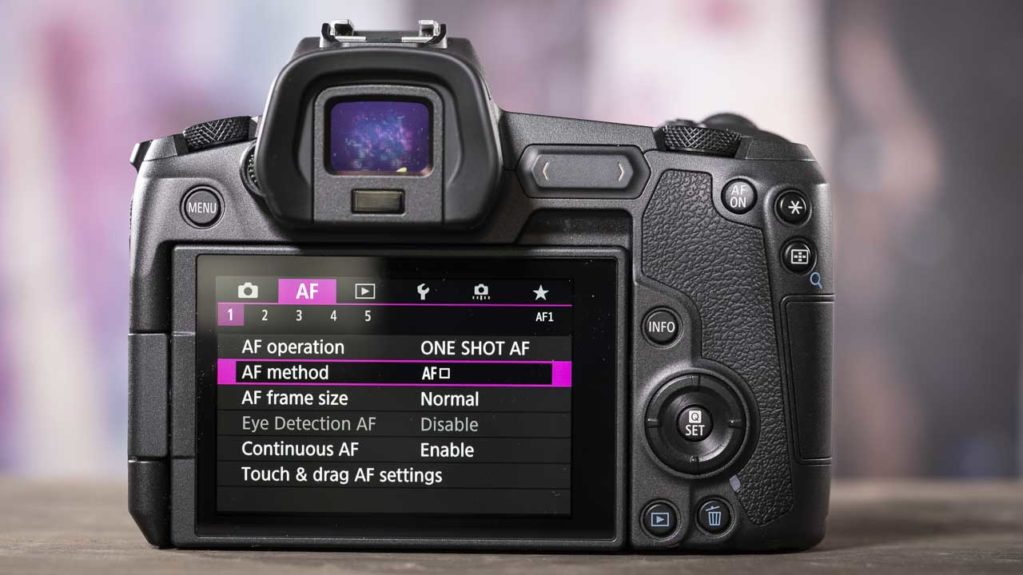 Canon EOS R tích hợp nhiều chế độ lấy nét khác nhau