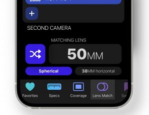 ứng dụng lenskit giúp tìm ống kính phù hợp với camera và ngược lại