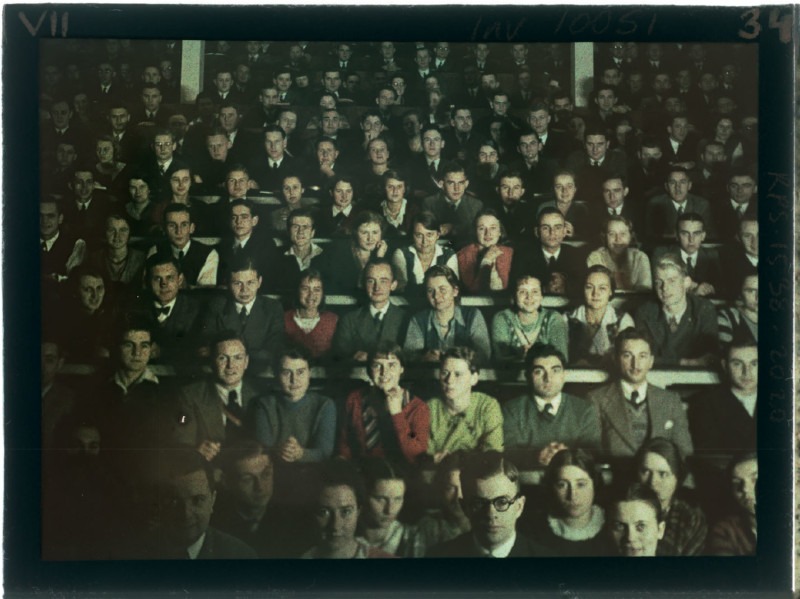 Bức ảnh Students in a lecture at University of Konigsberg [Kalingrad]