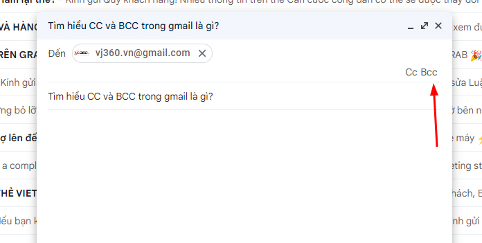 cách gửi mail bcc đơn giản dễ thực hiện