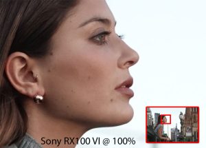 Hình ảnh phóng to 100% cho chất lượng sắc nét trên RX100 VI