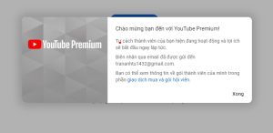 cách đăng ký Youtube Premium ở Việt Nam bằng máy tính