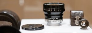 Ống kính Nikon f. Leica M39 Nikkor NC 50mm f/1.1 mặt trước màu đen