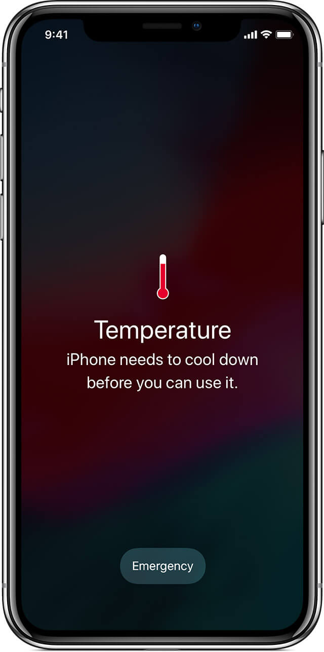 Nhiệt độ cao hoặc thấp có thể khiến iPhone bị tắt đột ngột