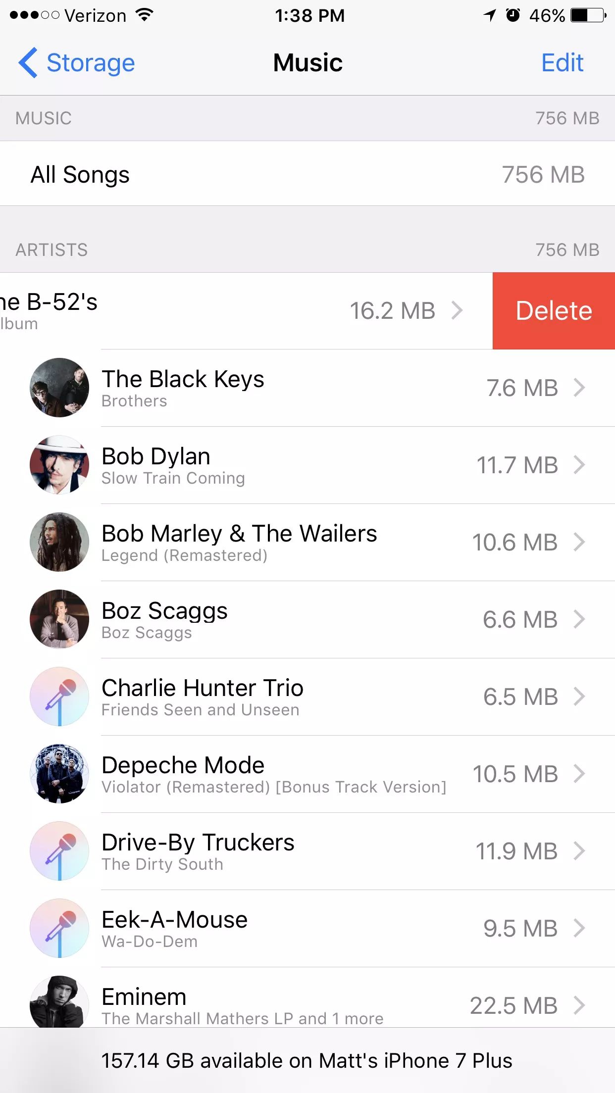 Xóa danh sách nhạc đã tải xuống để giải phóng dung lượng iPhone
