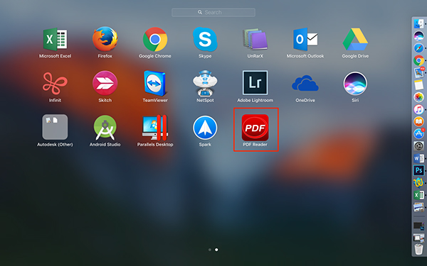 Xoá ứng dụng trên mac qua Launchpad