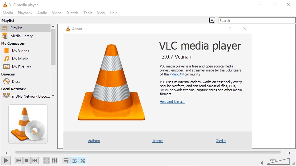 Phần mềm phát video VLC Media Player