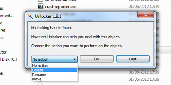 Phần mềm xóa file cứng đầu hiệu quả UnLocker