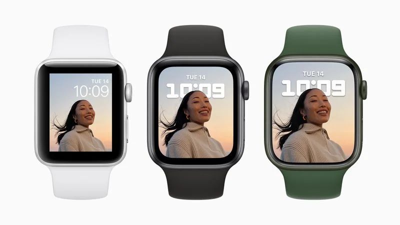 Apple Watch Series 7‌ đều trang bị màn hình  Retina LTPO OLED