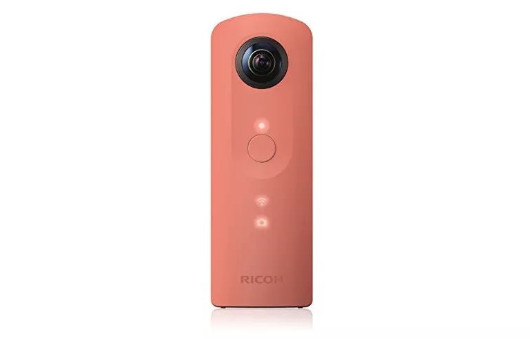 máy ảnh hồng camera Ricoh Theta SC 360