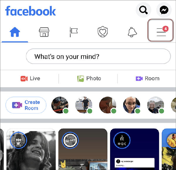 Cách bật dark mode facebook android