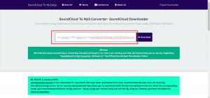 Tải nhạc miễn phí trên SoundCloud bằng SoundCloudtomp3