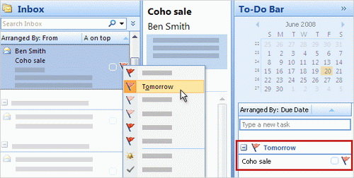 Tính năng gắn cờ trên Outlook sẽ giúp sắp xếp các thư quan trọng