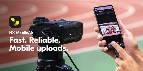 Ứng dụng NX MobileAir giúp cho việc chụp ảnh và tải ảnh trở nên dễ dàng