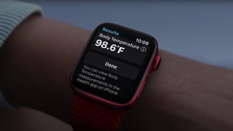 Apple Watch Series 8 có thể đo nhiệt độ cơ thể bằng cảm biến nhiệt độ