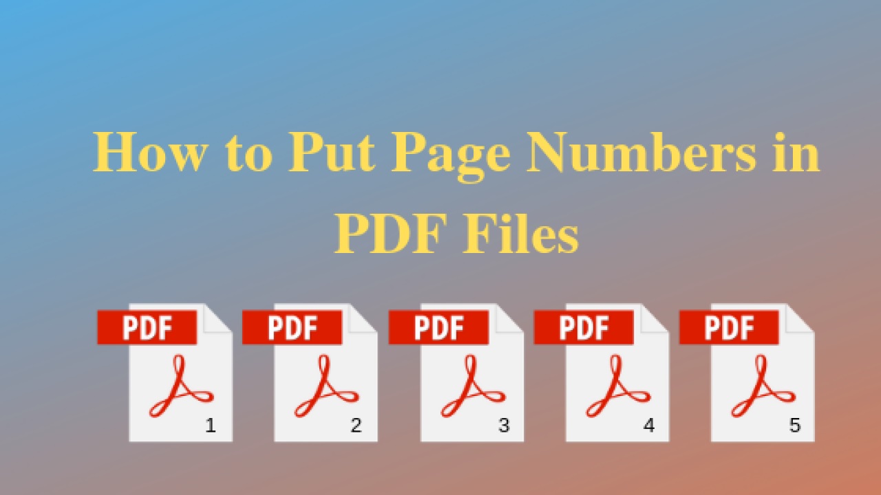 Cách Đánh Số Trang PDF Online, Offline Đơn Giản, Nhanh Chóng Nhất